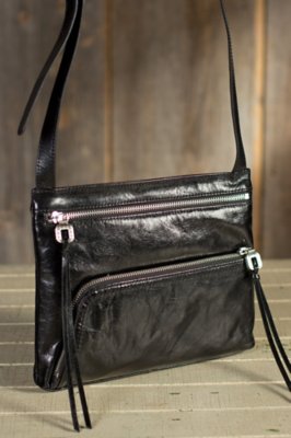 hobo cassie leather crossbody bag