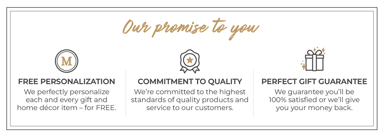 Our promise to you