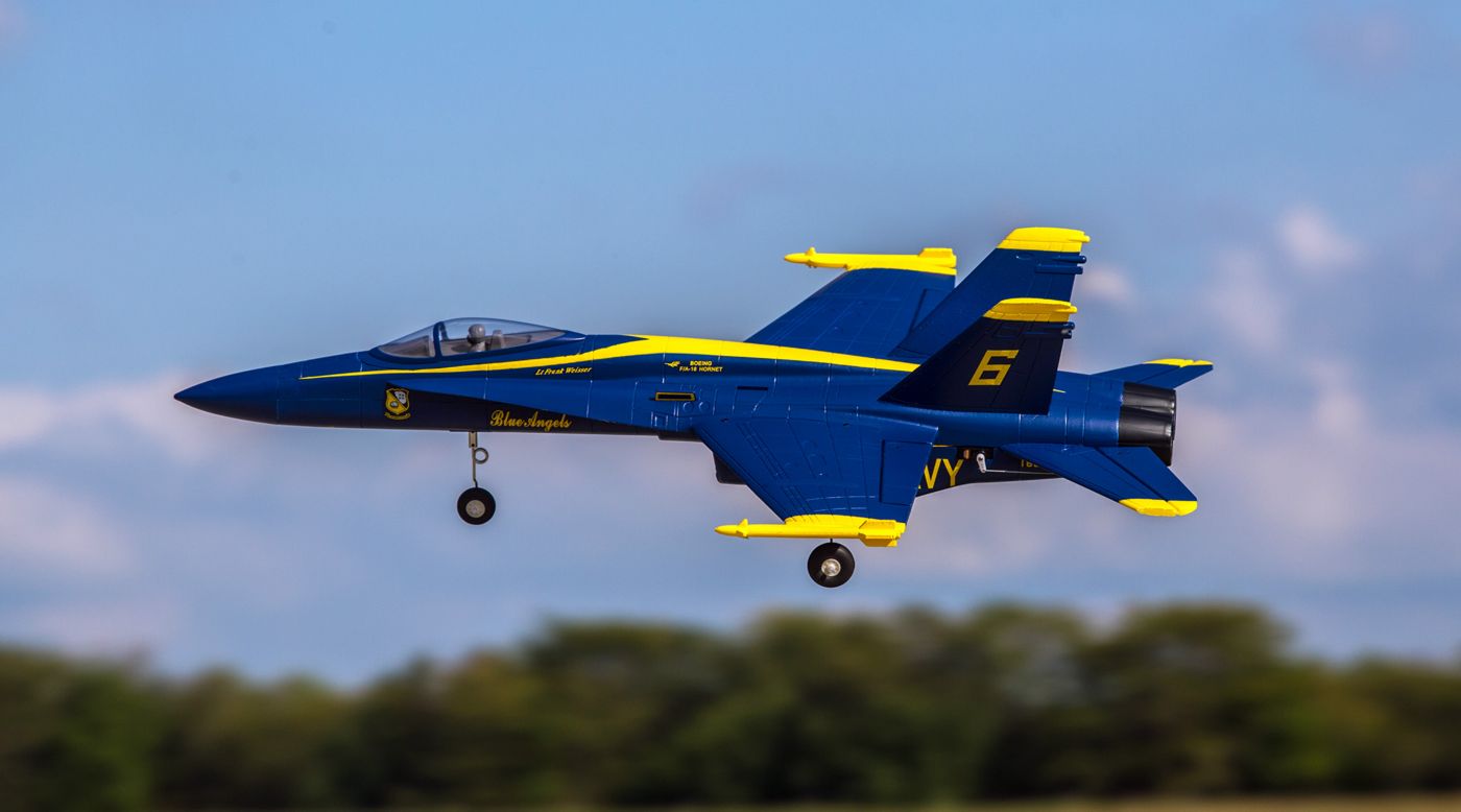 blue angels rc plane