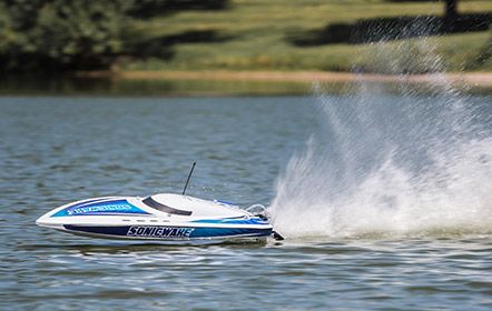 sonicwake rc boat