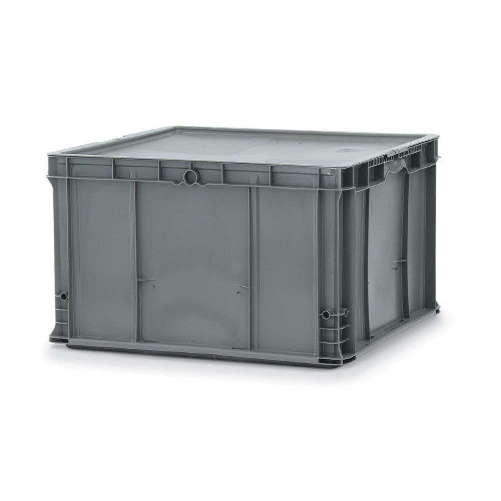Vollrath 52646 Gray Tote 'N Store 21.75 x 20.9 x 13 Chafer Box