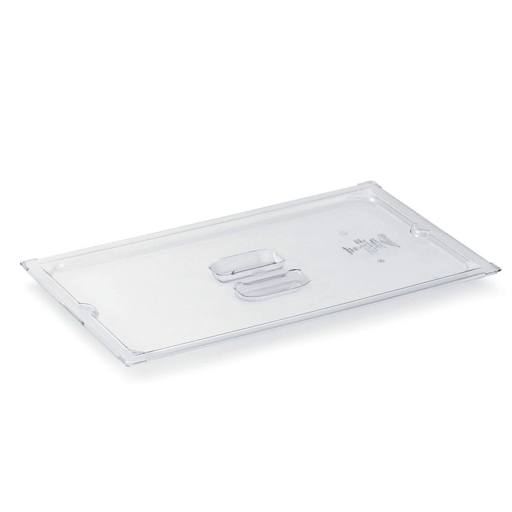 Vollrath® 31200 Clear Half Size Low Temp Solid Plastic Pan Cover
