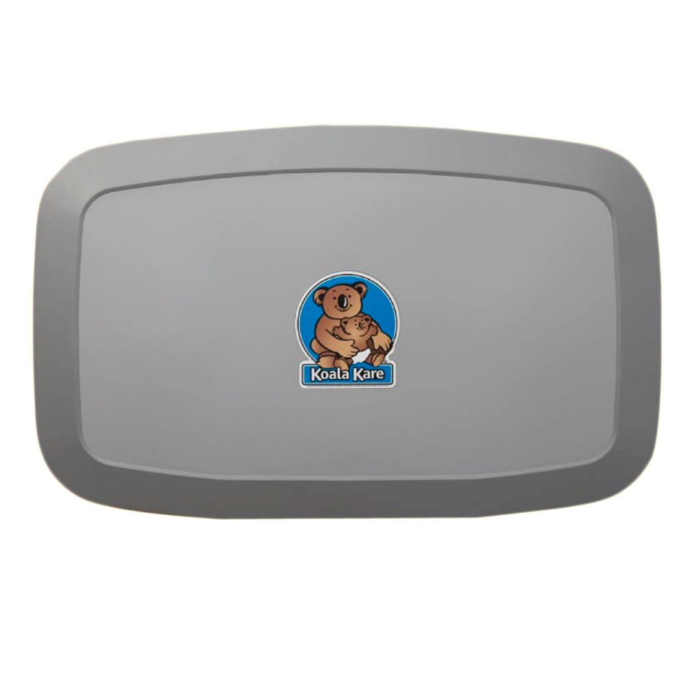 Koala Kare KB20001 Gray Horizontal Baby Changing Station Wasserstrom