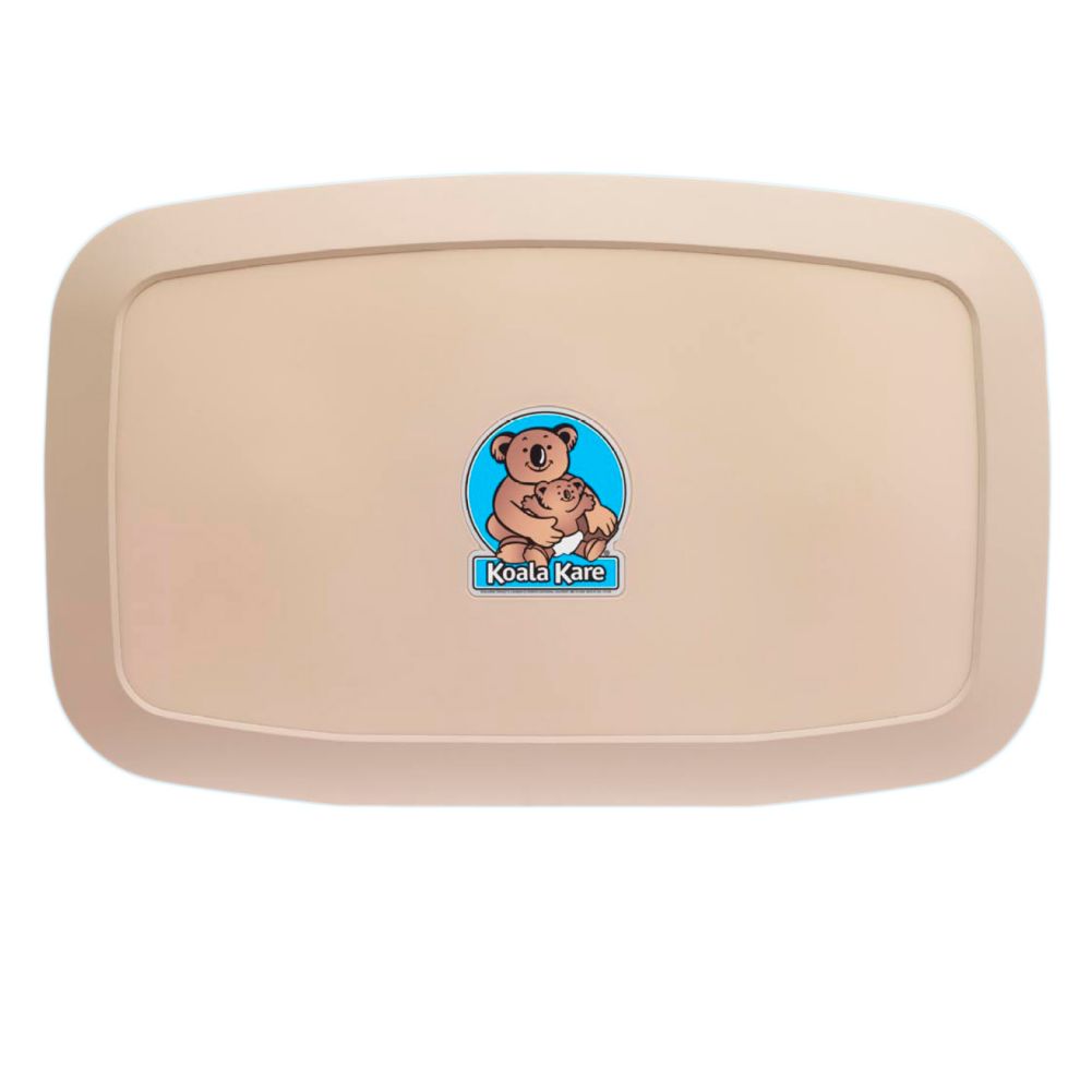 Koala Kare Kb0 00 Cream Horizontal Baby Changing Station Wasserstrom