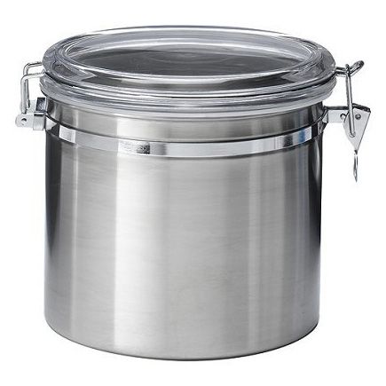 OGGI™ 5304 Stainless 52 Oz. Airtight Canister with Clamp Lid