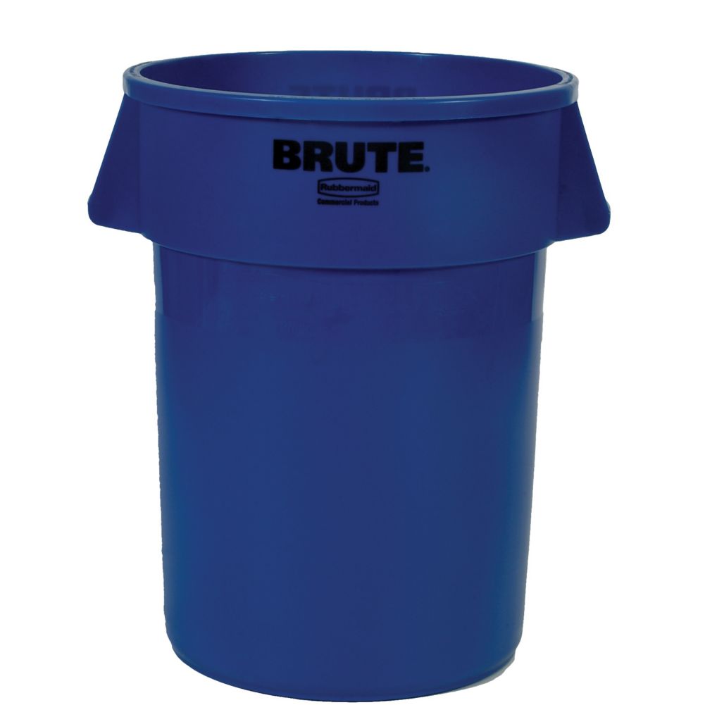 Rubbermaid FG264307BLUE BRUTE 44 Gallon Vented Recycling Container