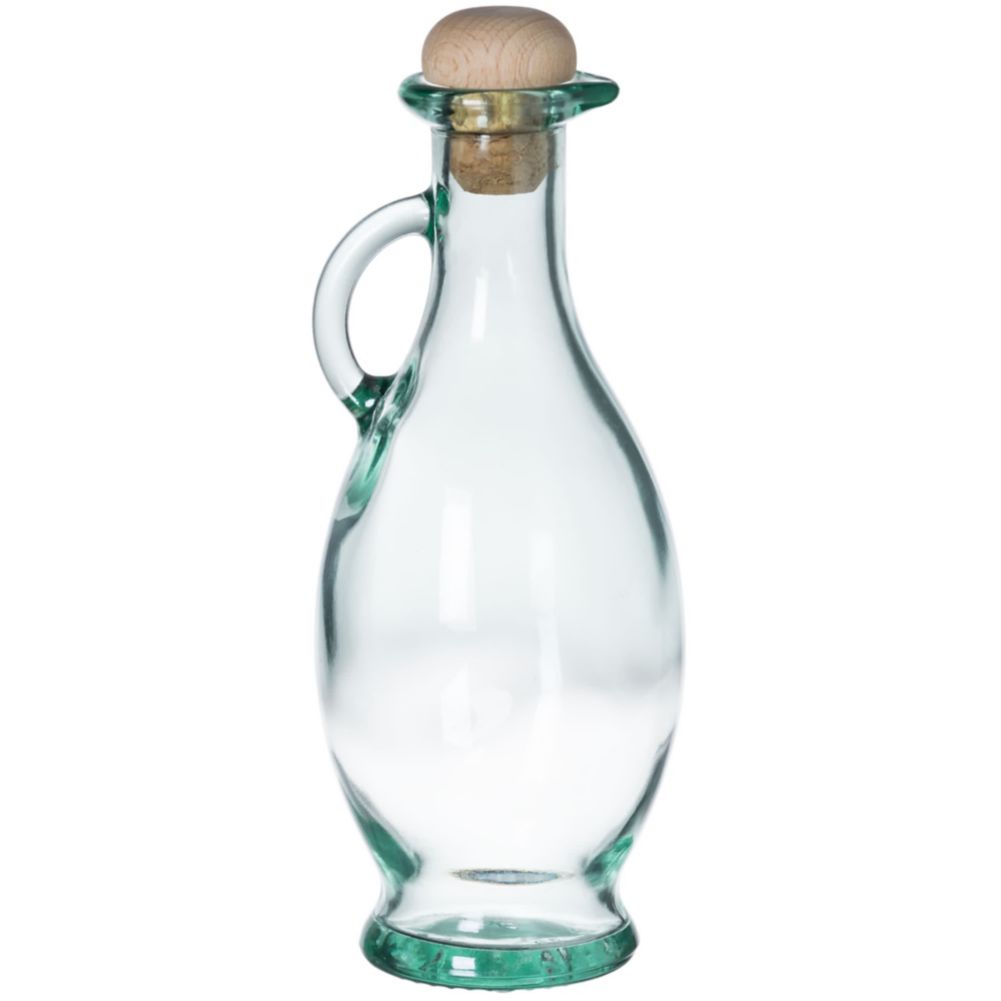 TableCraft H9220 Tuscany 8 Oz. Oil Bottle with Cork Stopper - Dozen