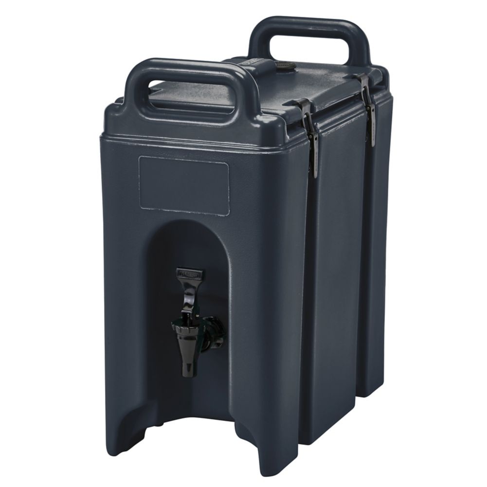 Cambro 250LCD110 Camtainer Black 2.5 Gal. Insulated Beverage Camtainer