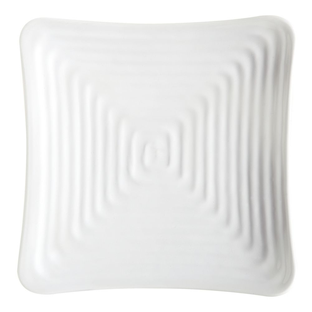 G.E.T. ML-63-W Milano™ White 10.25" Square Plate