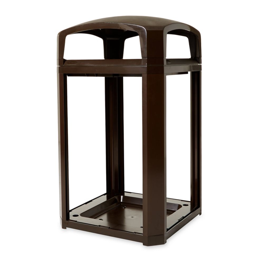 Rubbermaid FG397500SBLE Landmark Classic Dome Top Trash Container