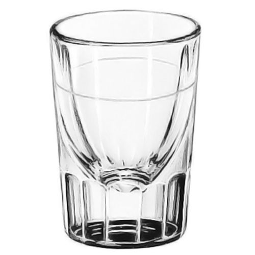Libbey 5127/S0710 Lined Fluted 1.5 Oz. Shot Glass - 48 / CS