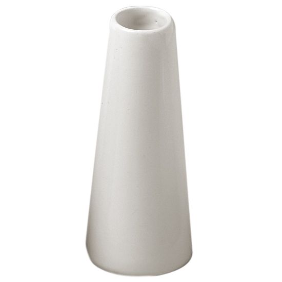 American Metalcraft BVTG6 Prestige White Ceramic Bud Vase - 12 / CS