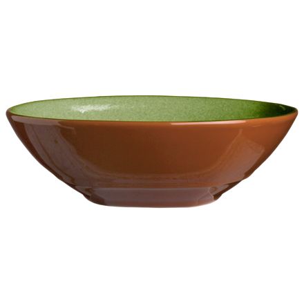 Syracuse China 922224353 Terracotta 21 Ounce Fern Green Bowl - 12 / CS