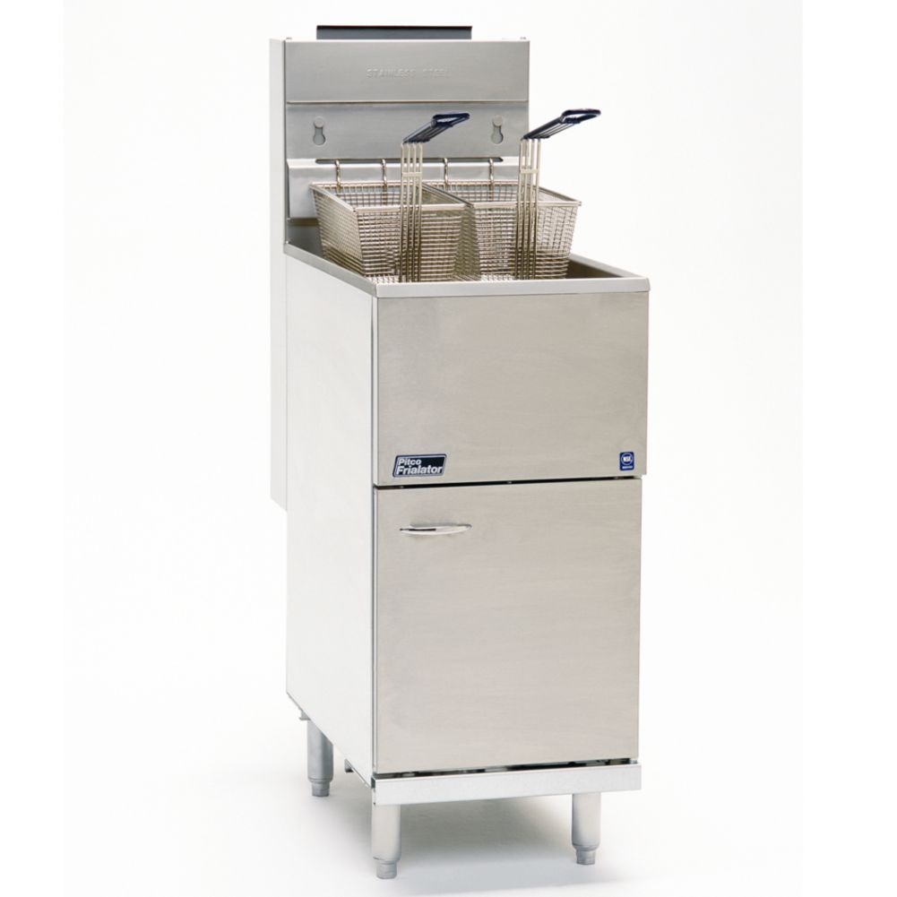 Pitco Frialator 45C+S LP Economy 50 Lb Propane Tube Fired Gas Fryer