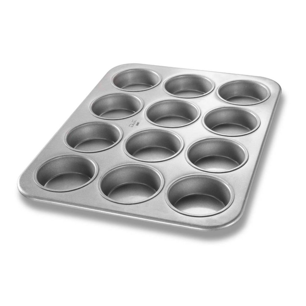 Chicago Metallic 43515 Glazed 12-Cavity Jumbo Muffin Pan