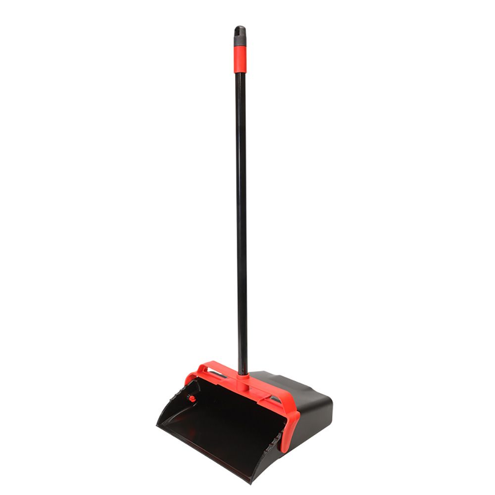 O-Cedar® 96208 MaxiPlus® Black Lobby Dustpan With Rear Wheels