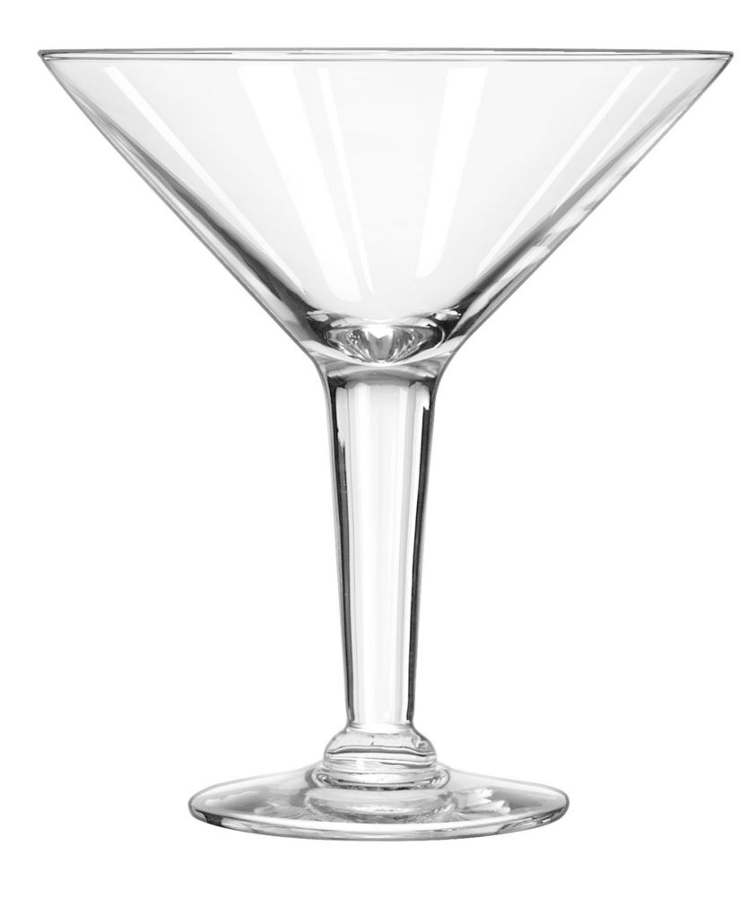 Libbey 9570101 Super Stems Clear 44 Oz. Martini Glass - 6 / CS
