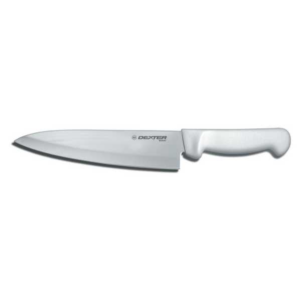 Dexter Russell P94801 Basics® 8 Inch Cook's Knife w/ White Handle