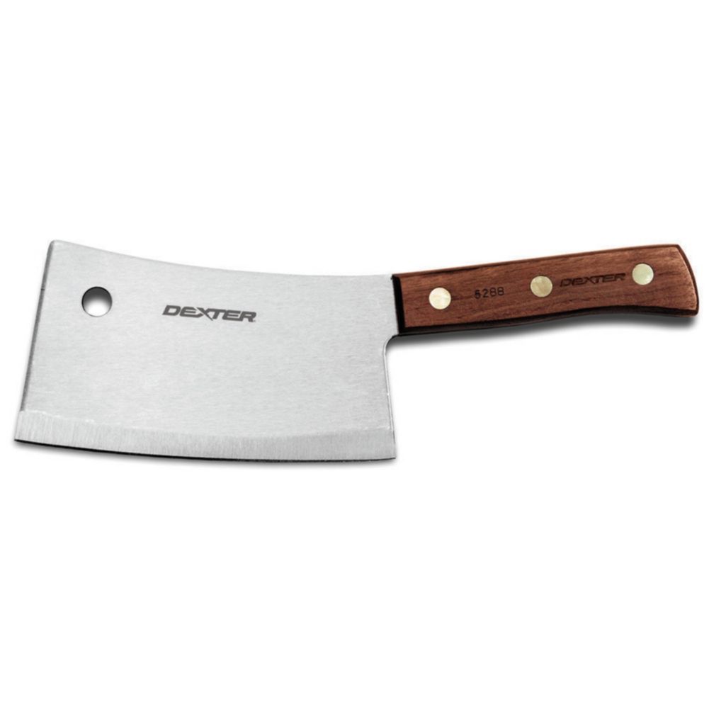 Dexter Russell S5287 Rosewood Handle HD S/S 7" Meat Cleaver