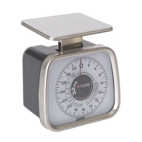 Taylor Precision TP32 Mechanical 2 Lb. Dial Ice Cream Portion Scale ...