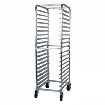 Win-Holt® AL-1812B-KD Knock Down Aluminum 12-Bun Pan Rack | Wasserstrom