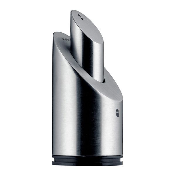 WMF 06.6105.6030 Stainless Steel 2 In 1 Salt And Pepper Shaker Set