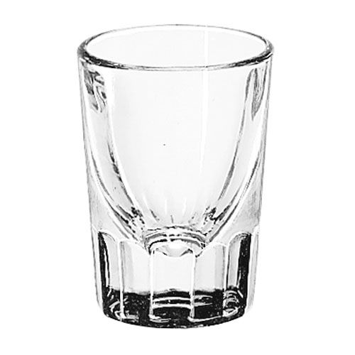 Libbey 5135 Fluted 1.25 Oz. Whiskey Glass - Dozen
