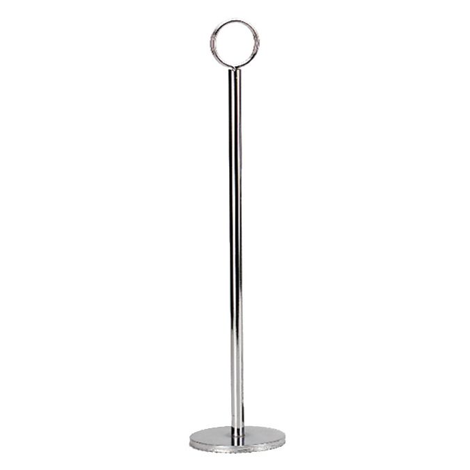 Adcraft® HCC-18 18" Chrome Plated Number Stand