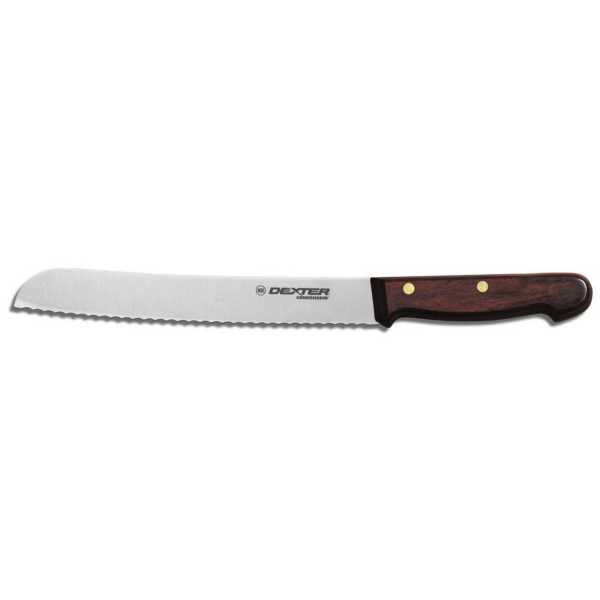 Dexter Russell 62-8SC-PCP Connoisseur 8 Inch Scalloped Bread Knife