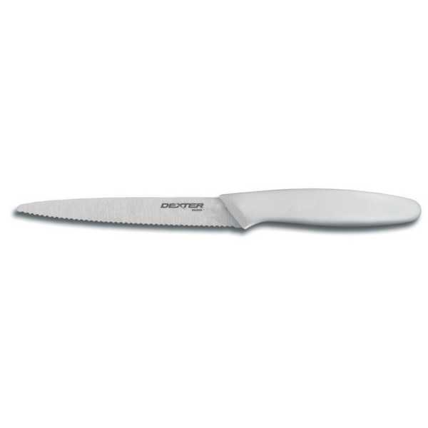 Dexter Russell P94005 Basics Poly Handle 5 Inch  Scalloped Fruit Knife