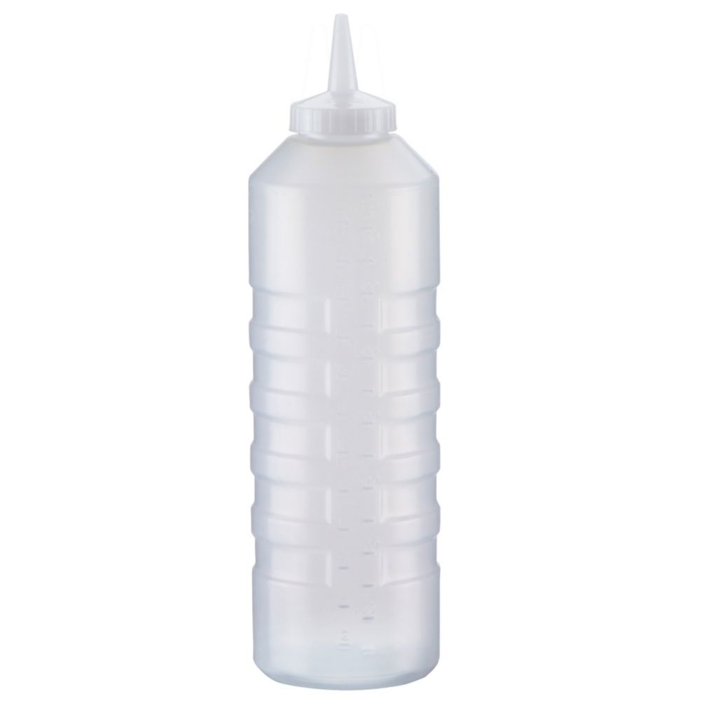 Traex 5224-13 Clear 24 Ounce Squeeze Dispenser with Standard Cap