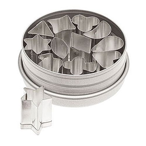Ateco 4846 Tin 1/2" Aspic / Jelly Cutter - 12 / ST