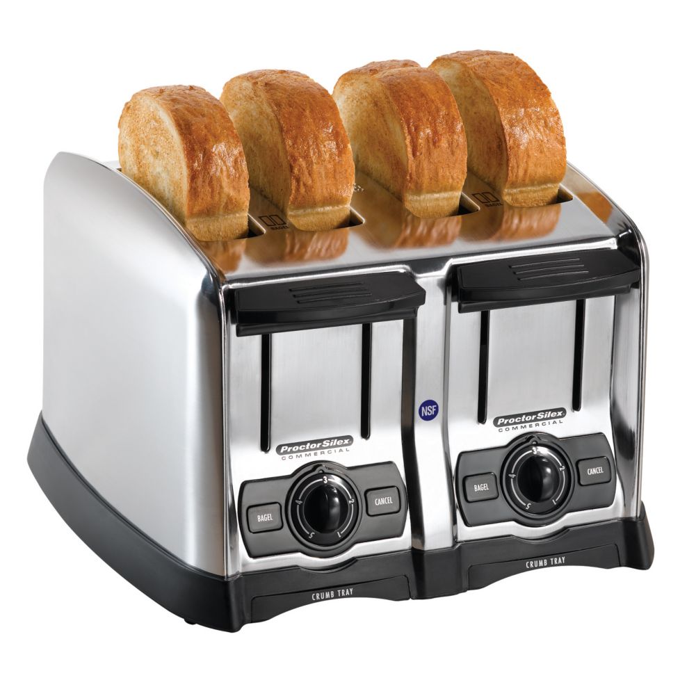 ProctorSilex 24850 Commercial 4 Slot Bagel Toaster Wasserstrom