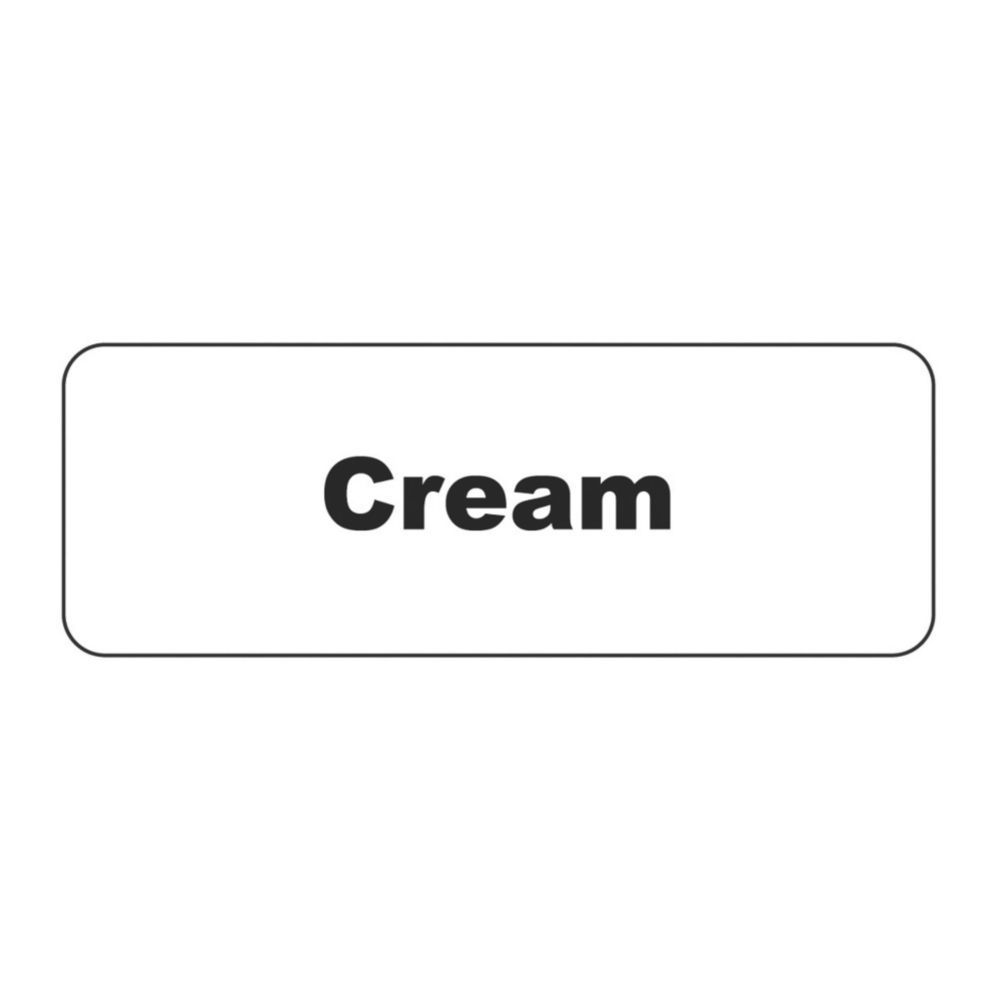 Service Ideas MT1CR Cream Magnet - 6 / Cs