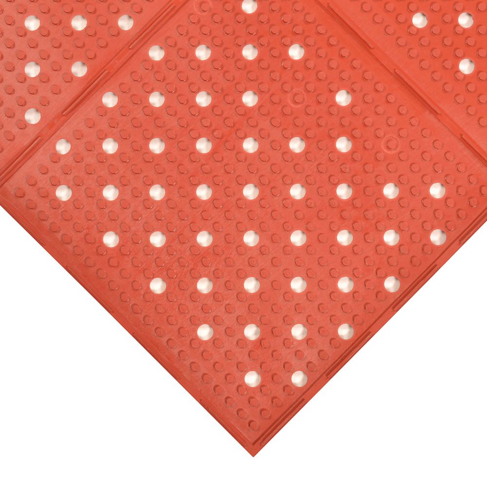 Notrax 416-229 Red 3' x 4' Multi Mat II® Floor Mat