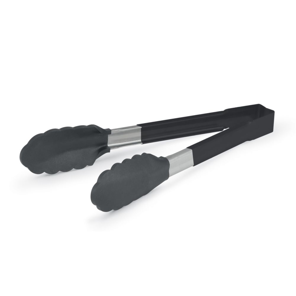 Vollrath 4780922 Black Handled Nylon‐End 9.5" Utility Tong