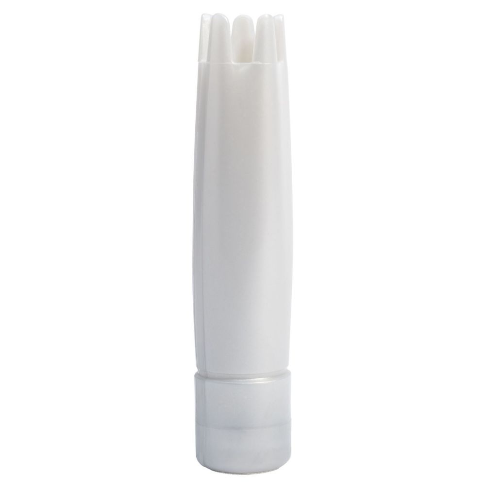 iSi 2245001 Metal Threaded Straight Pearl Tip with Teeth