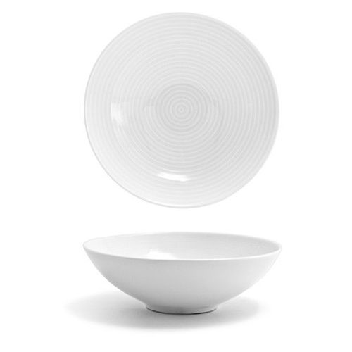 FOH DBO028WHP23 Spiral 16 Ounce Wide Bowl - 12 / CS