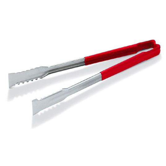 Vollrath 4791640 Kool-Touch 16" Red Handled VersaGrip Tong