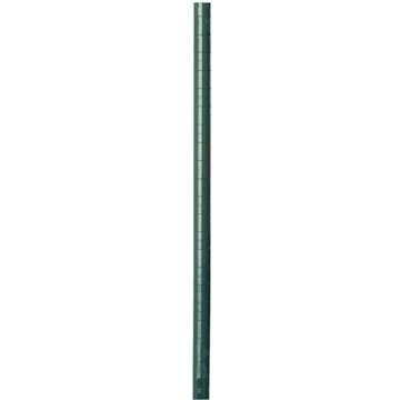 Focus Foodservice FG074G 74" Stationary Green Epoxy Coated Post