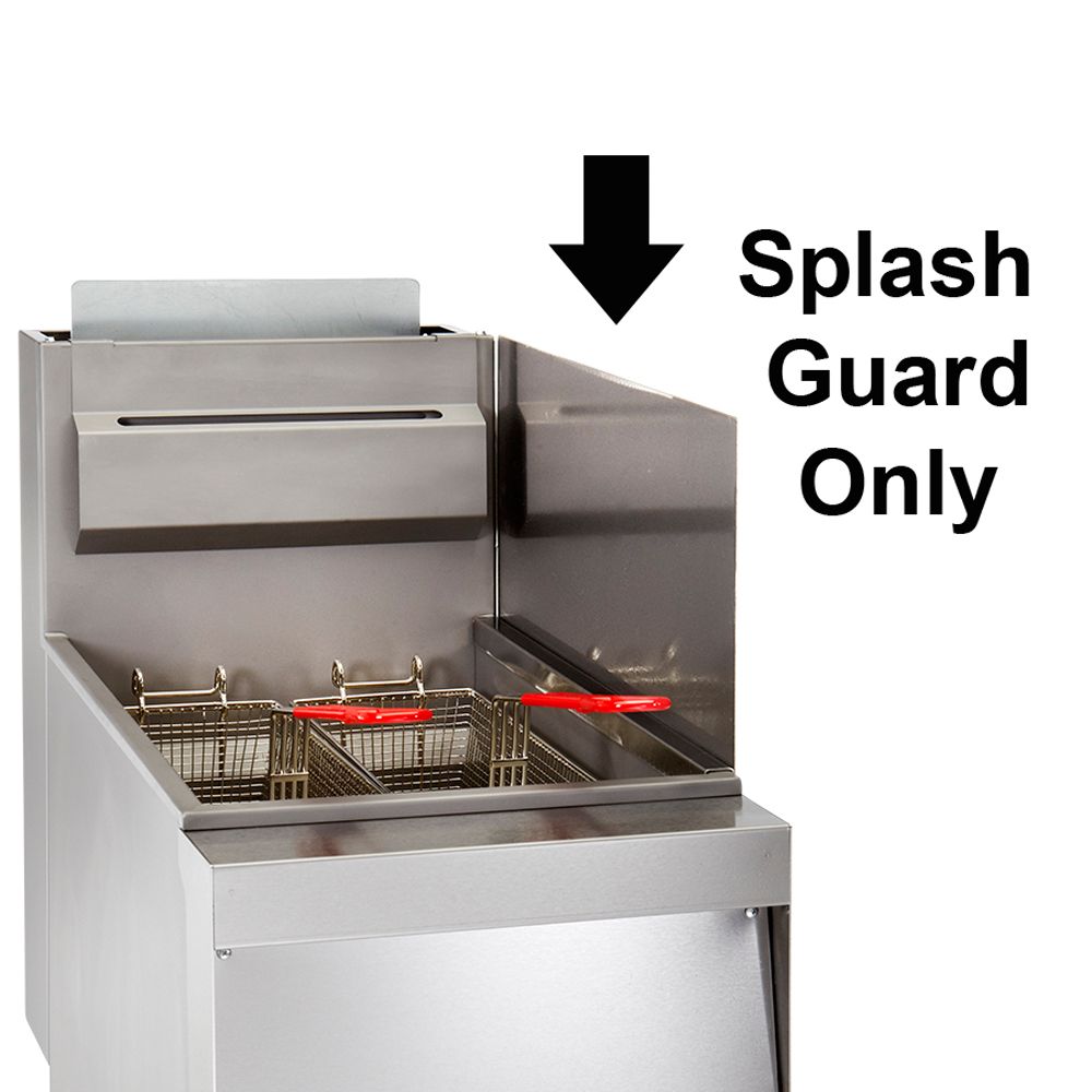 Vulcan VSPGARDG/E Stainless 10" Splash Guard for Electric Fryers