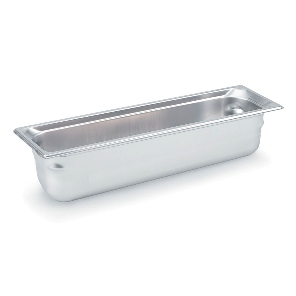 Vollrath 90562 Super Pan 3 S/S Half-Long Size x 6" D Food Pan