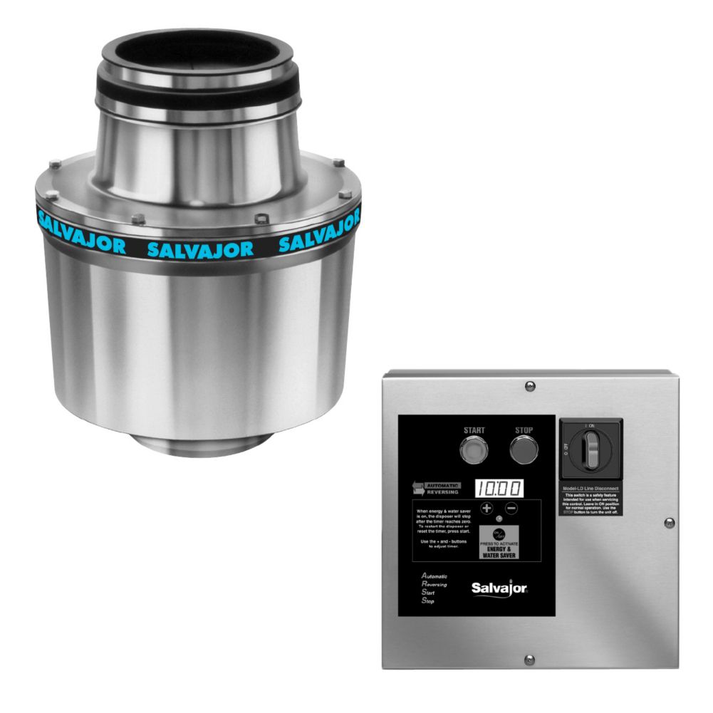 Salvajor 200SA6ARSSLD Disposer with Sink Assembly / Disconnect