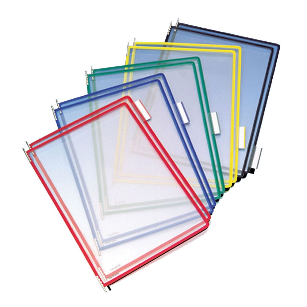 Tarifold R-P090 Line Build Assorted Colors Sleeve Pack - 10 / PK
