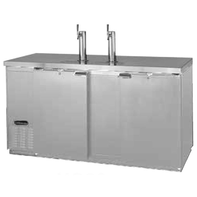 Continental S/S 26 Cu Ft 3Keg Draft Beer Cooler Wasserstrom