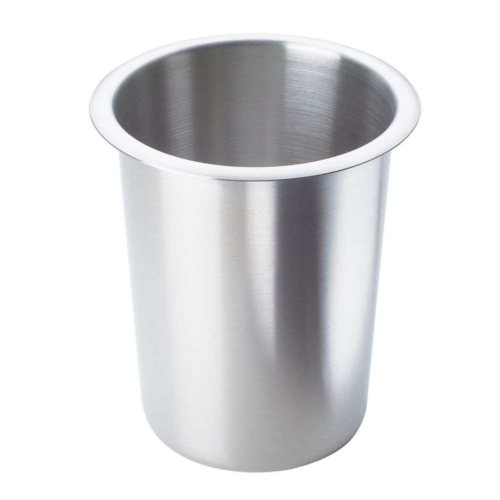 CalMil 1017SOLID Solid S/S Flatware Cylinder Wasserstrom