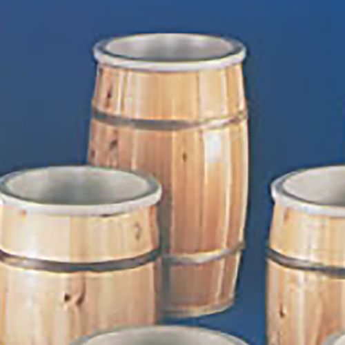 Bradbury Barrel 1830B#2 18" x 30" Sanded Wooden Barrel