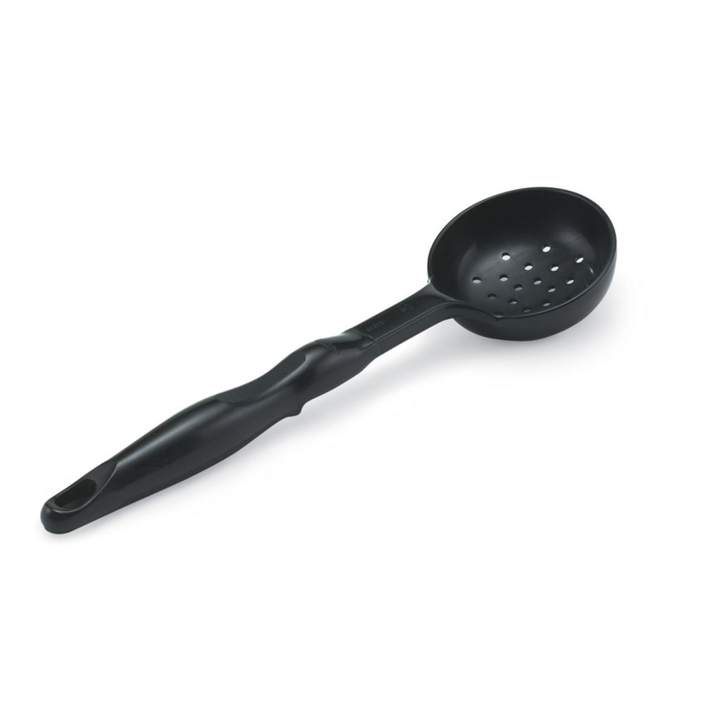 Vollrath 5283820 Round Black Nylon Perforated 4 Ounce Spoodle®