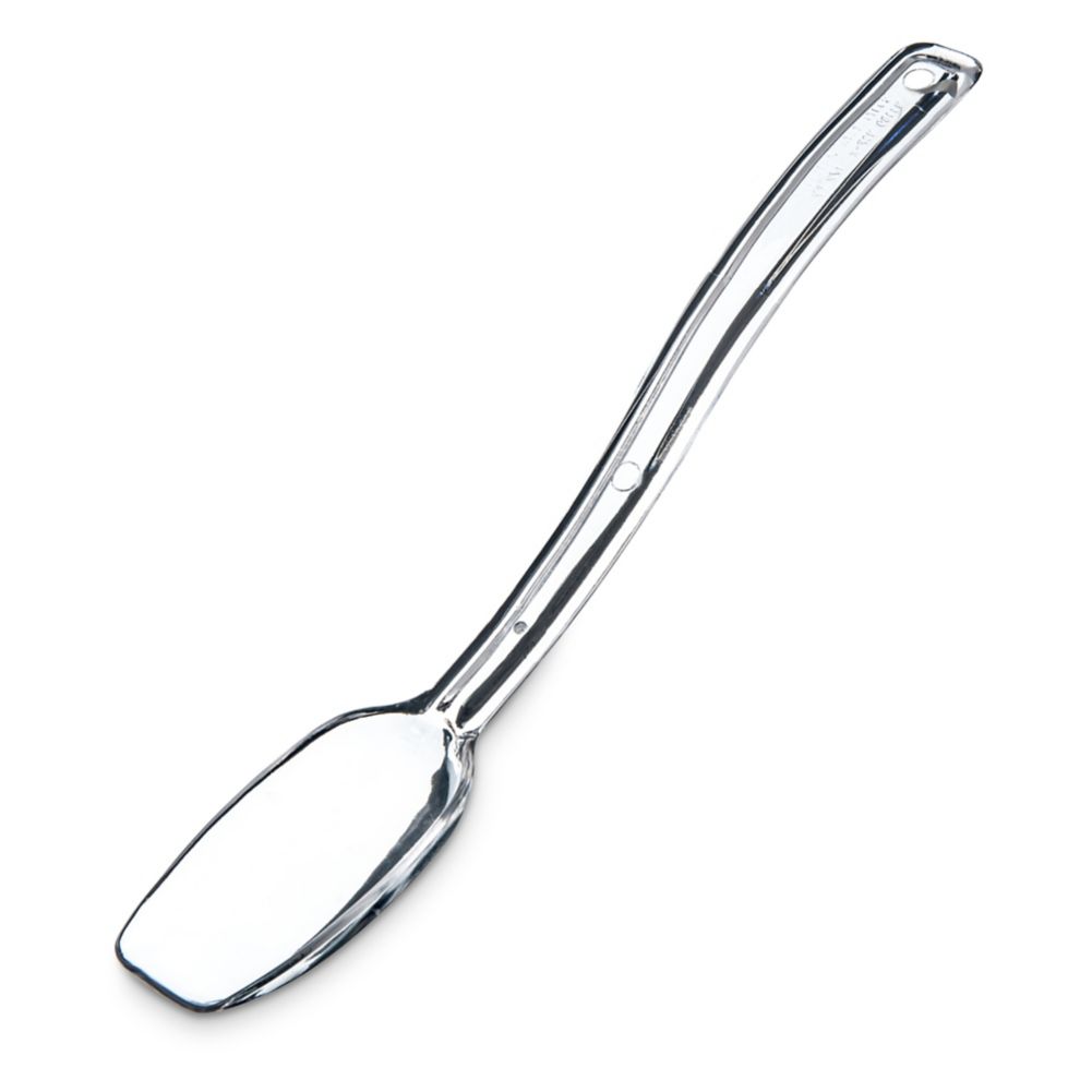 Carlisle 446007 0.5 Oz. Clear Solid Buffet Spoon