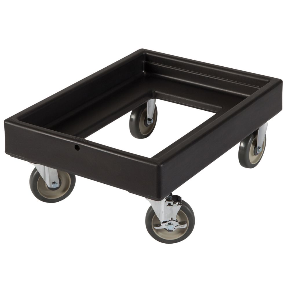 Cambro CD300110 Camdollies Black 300 Lb. Dolly for Camcarriers